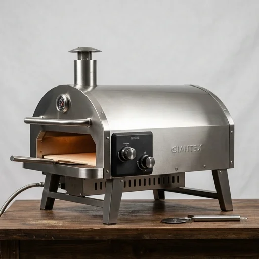 Giantex Outdoor Gas Pizza Oven view 3